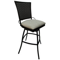 34" Armless Patio Bar Stool by Red Barrel Studio