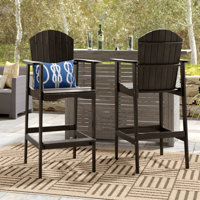 Edson 30" Patio Bar Stool by Breakwater Bay