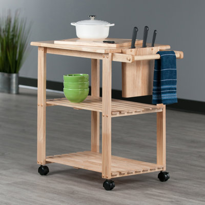 Baca Calfee Kitchen Cart by Red Barrel Studio