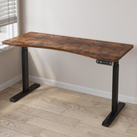 Arionna 63"Dual Motor Adjustable Height Standing Desk by Inbox Zero