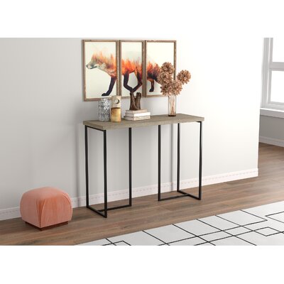 Braiya 39.5" Console Table by Everly Quinn