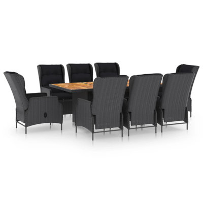 Rectangular 8 - Person Dining Set with Cushions by Red Barrel Studio