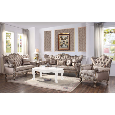 Imanni 3 Piece Standard Living Room Set