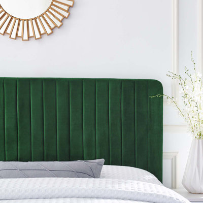 Milenna Channel Tufted Headboard by Modway