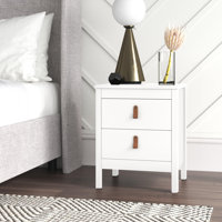 Cotham 2 Drawer Nightstand by Wade Logan