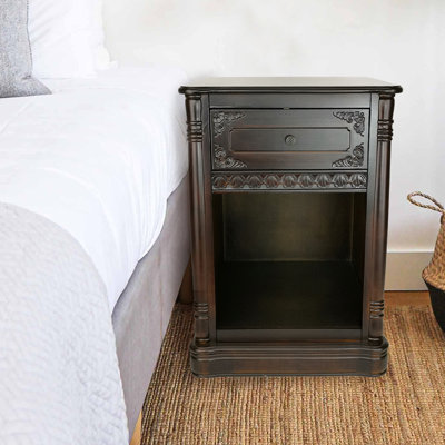 Theo Solid Wood 1 - Drawer Accent Chest by Astoria Grand