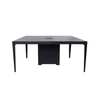 Conference Meeting Table For 6 Persons (Light Elm) by Inbox Zero