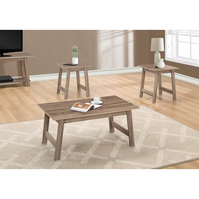 Table Set, 3pcs Set, Coffee, End, Side, Accent, Living Room, Laminate, Transitional by Ebern Designs