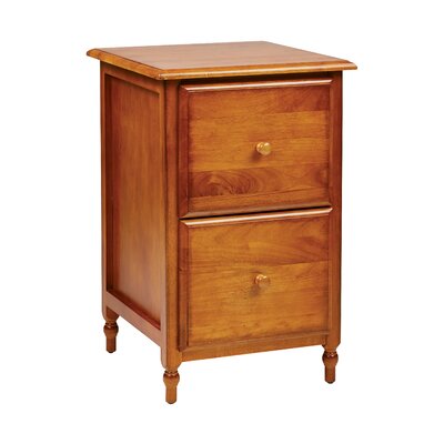 Jeannette 2 Drawer Filing Cabinet by Inbox Zero