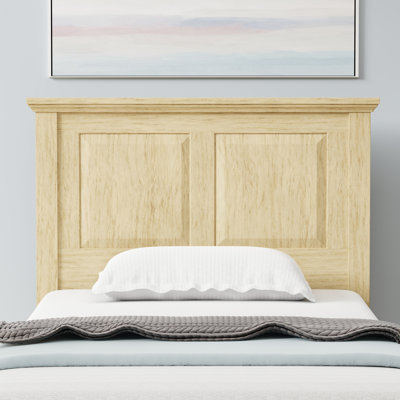Brixton Solid Wood Panel Headboard by Three Posts