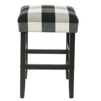 Proxima 24" Seat Height Square Counter Stool by Gracie Oaks