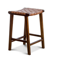 Winnetka Genuine Leather Counter and Bar Stool by Foundry Select