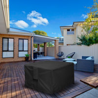 Waterproof Heavy Duty Square Patio Fire Pit Table Cover by Arlmont & Co.