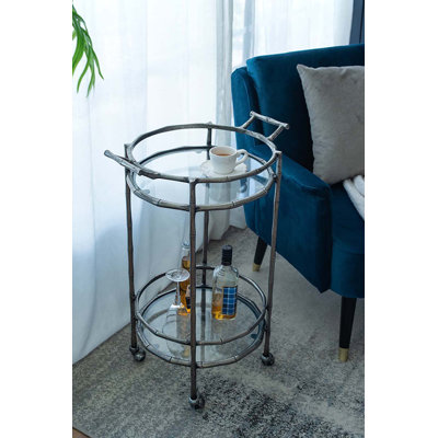 Lones 2-Tier Bar Cart by Orren Ellis
