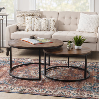 Jay 2 Piece Coffee Table Set by Steelside