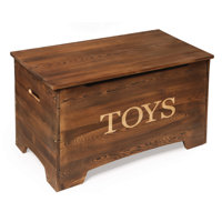 Cason Redwood Rover Solid + Manufactured Wood Toy Box by Redwood Rover