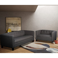 Gunbiorgh 2 Piece Foam Living Room Set by Latitude Run