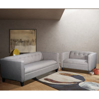 Gunbiorgh 2 Piece Foam Living Room Set by Latitude Run