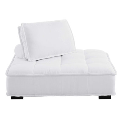 Modway Saunter Tufted Fabric Armless Chair by Modway