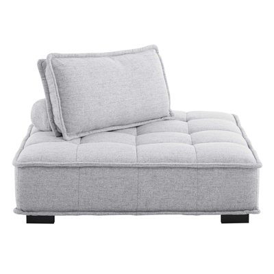 Modway Saunter Tufted Fabric Armless Chair by Modway