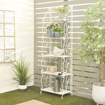 Ahoskie 24.25" W Iron Standard Bookcase