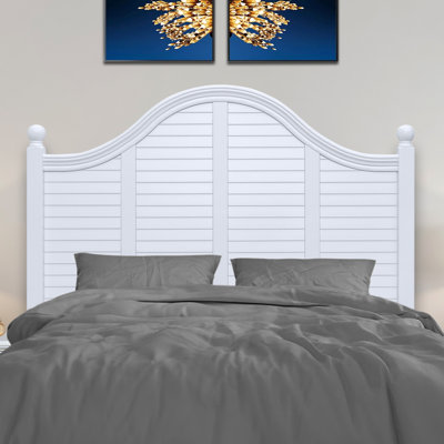 Friedrich Crete Arched Panel Headboard by Highland Dunes