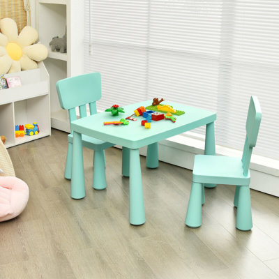 Nila Kids 3 Piece Rectangular Play / Activity Table and Chair Set by Zoomie Kids