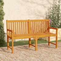 Wooden Garden Bench by Red Barrel Studio