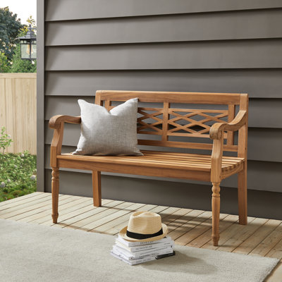 Teak Garden Bench by Charlton Home