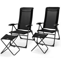 Sadik Folding Beach Chair by Arlmont & Co.
