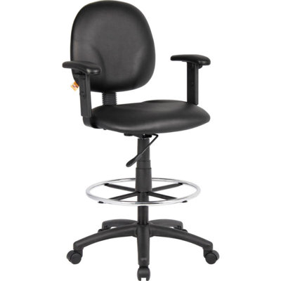 Height Adjustable Lab Stool by Interion
