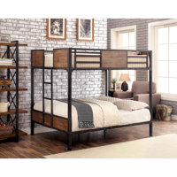 Metal Full Bunk Bed In Black by Mason & Marbles