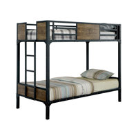 Metal Full Bunk Bed In Black by Mason & Marbles
