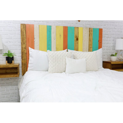 Davel Solid Wood Panel Headboard Hanger by Gracie Oaks