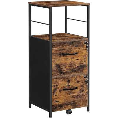 Lincolnia 2-Drawer Vertical Filing Cabinet by Loon Peak