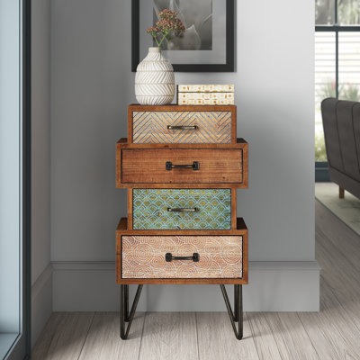 Cayden 33.5"H 4 - Drawer Accent Chest by Mistana