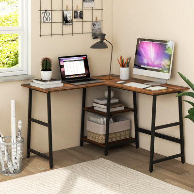 L-Shape Desk by 17 Stories