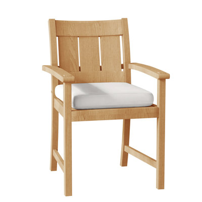 Croquet Teak Outdoor Arm Chair by Summer Classics