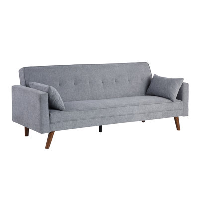 Acton Convertible Sleeper Sofa With Pillows by Greyleigh Teen
