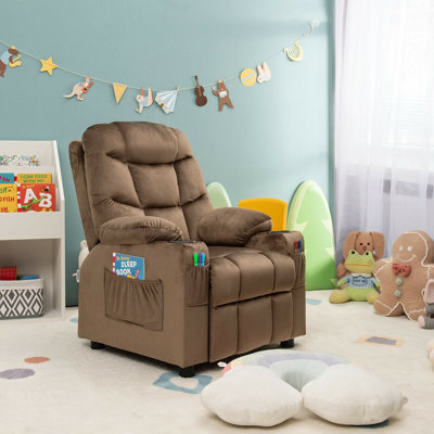 Torresdale Kids Recliner with Cup Holder by Red Barrel Studio