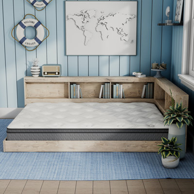 Teddy Bed with Bookcase by Loon Peak