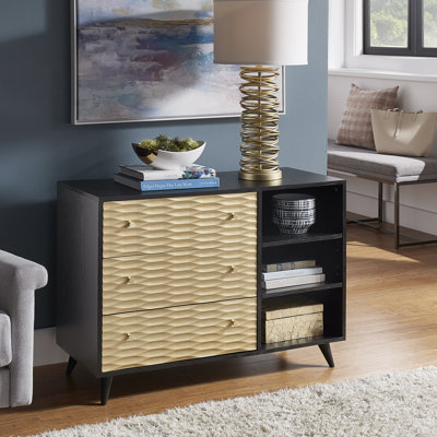 Rayford 3 Drawer 39.5 W Chest by Mercury Row