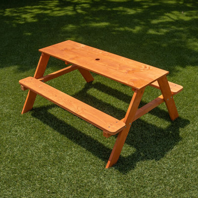 Harriet Bee Kids Wooden Picnic Table by Harriet Bee