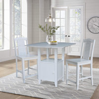 Dungonnell Calumet Counter Height Drop Leaf Solid Wood by Winston Porter