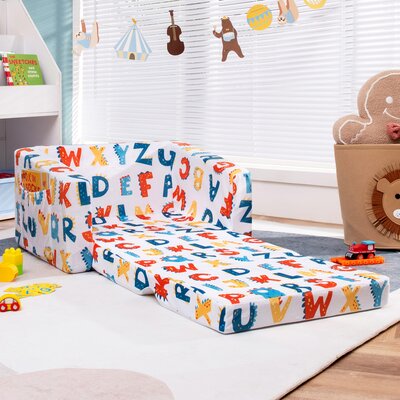 Kids 2 In 1 Kids Convertible Sofa by Zoomie Kids
