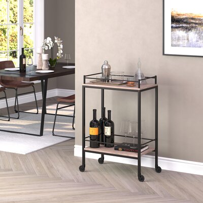 Barnes Bar Cart by Wade Logan