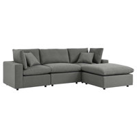 Modway Commix 4-Piece Outdoor Patio Sectional Sofa