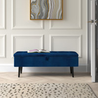Troutville Upholstered Flip Top Storage Bench by Willa Arlo Interiors