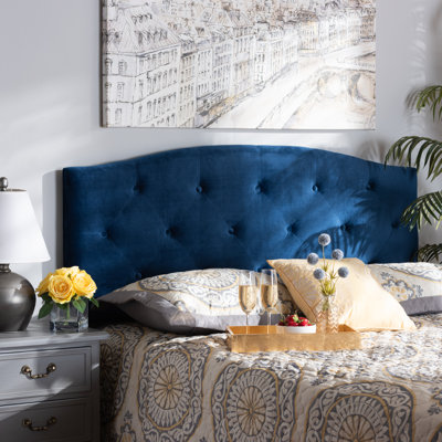 Sirene Velvet Panel Headboard by Etta Avenue