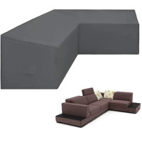 Patio L Shaped Sectional Sofa Cover by Arlmont & Co.